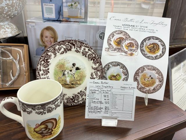 Emma Butler & Levi Singletary registry gift selection 5