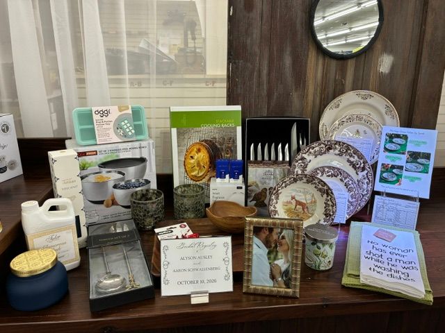 Alyson Ausley & Aaron Schwallenberg registry gift selection 1